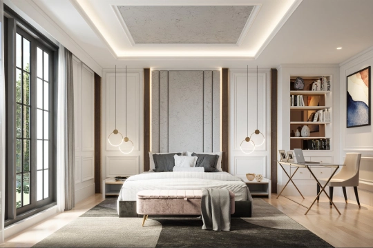 7. 7 X 15 Art Deco - Master Bedroom